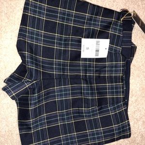 FOREVER 21 NAVY SKORT